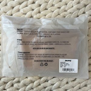 skims body high waist thong clay XS